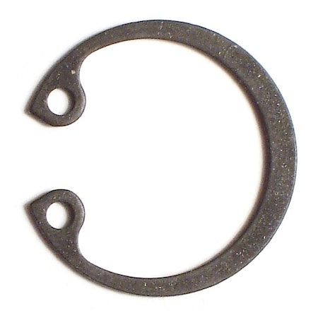 Midwest Fastener Internal Retaining Ring, Steel, Plain Finish, 20 mm Bore Dia., 5 PK 32416